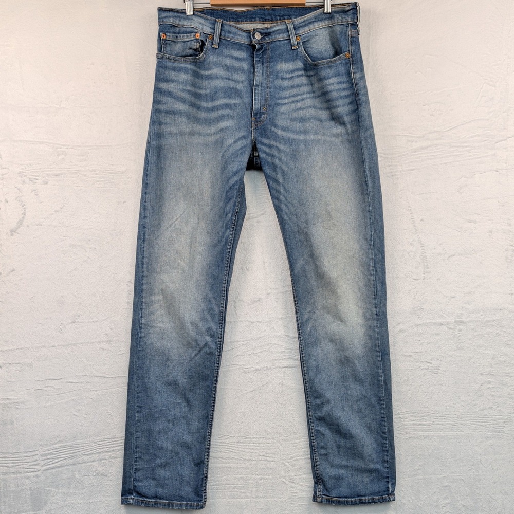 Levi's 559 Jeans Men's 38x36 Blue Faded Straight Fit Workwear Americana Red Tab